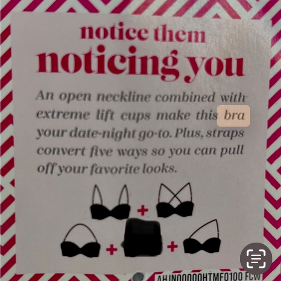 NEW Victoria’s Secret 36B Convertible Vintage Front Closure Lace Underwire Bra - Picture 3 of 12